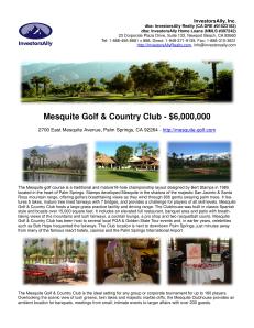 InvestorsAlly Realty Flyer_Mesquite Golf & Country Club