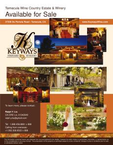 Keyways Winery Sold in 2011 - P4