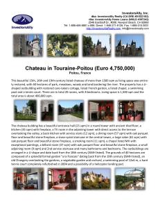 InvestorsAlly Realty_Chateau in Touraine-Poitou of France_0524 2014